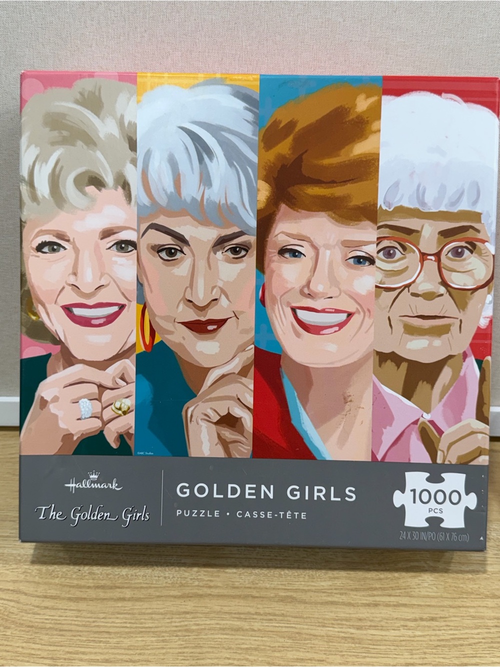 Hallmark Golden Girls 1000 Piece Puzzle TV Show 🔴3/$25🔴sale